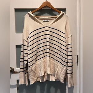 Stripped zara sweater size M